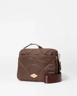MZ Wallace Crossbody|Madison|Quilted Madison Crossbody Walnut