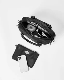 MZ Wallace Madison|Shoulders|Quilted Madison Satchel BlackRec
