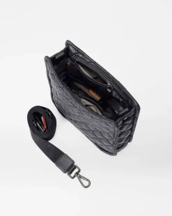 MZ Wallace Metro|Crossbody|Small Box Crossbody Black