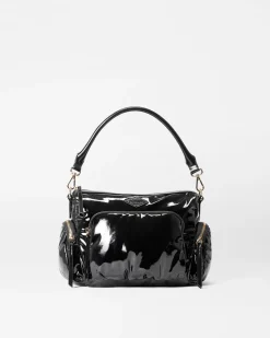 MZ Wallace Chelsea|Crossbody|Small Chelsea Crossbody BlackLacquer
