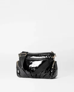 MZ Wallace Chelsea|Crossbody|Small Chelsea Crossbody BlackLacquer
