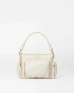 MZ Wallace Chelsea|Crossbody|Small Chelsea Crossbody Sandshell