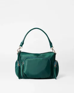 MZ Wallace Chelsea|Crossbody|Small Chelsea Crossbody Emerald