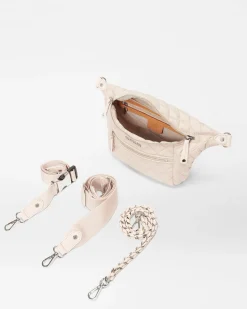 MZ Wallace Crosby|Belt Bags & Slings|Small Crosby Sling Mushroom
