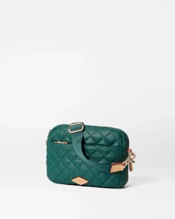 MZ Wallace Metro|Crossbody|Small Metro Camera Bag Emerald