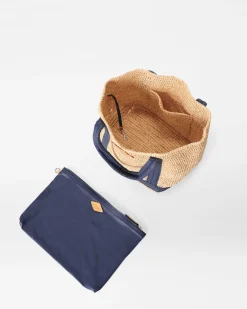 MZ Wallace Raffia|Totes|Small Raffia Tote