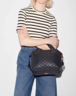 MZ Wallace Metro|Crossbody|Small Sutton Deluxe BlackRec
