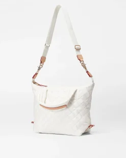 MZ Wallace Metro|Crossbody|Small Sutton Deluxe PearlMetallic