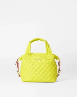 MZ Wallace Metro|Crossbody|Small Sutton Deluxe AcidYellowRec