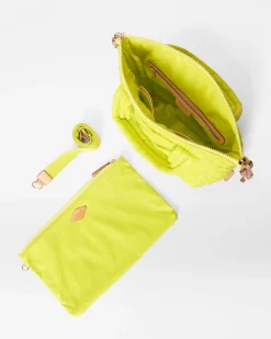 MZ Wallace Metro|Crossbody|Small Sutton Deluxe AcidYellowRec