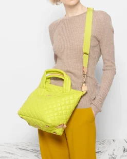 MZ Wallace Metro|Crossbody|Small Sutton Deluxe AcidYellowRec