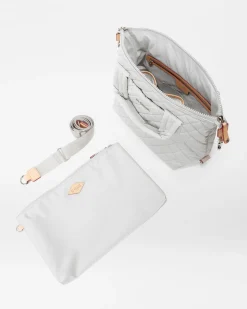 MZ Wallace Crossbody|Metro|Small Sutton Deluxe PebbleLiquid
