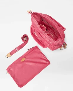 MZ Wallace Metro|Crossbody|Small Sutton Deluxe Zinnia