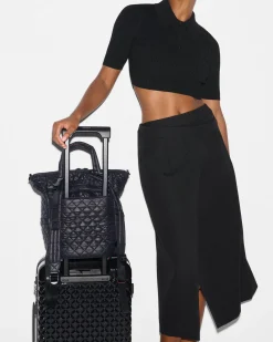 MZ Wallace Metro|Fitness|Small Utility Backpack Black