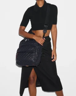 MZ Wallace Metro|Fitness|Small Utility Backpack Black