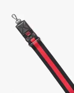 MZ Wallace Accessories|Strap Black/RedII
