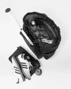 MZ Wallace Metro|Backpacks|Tennis Convertible Backpack CornflowerBlue/Pebble