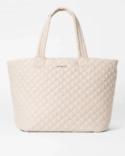 MZ Wallace Metro|Totes|The Metro Tote® Deluxe - Large Mushroom
