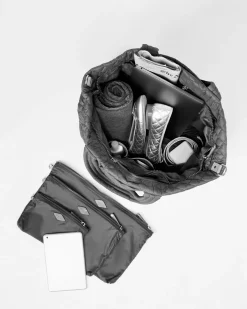 MZ Wallace Metro|The Metro Tote® Deluxe|The Metro Tote® Deluxe - Large AnthraciteMetallic