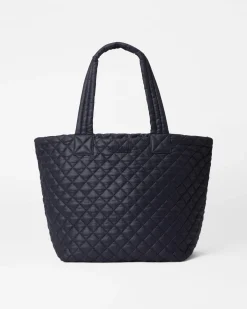 MZ Wallace Metro|Baby|The Metro Tote® Deluxe - Medium BlackRec