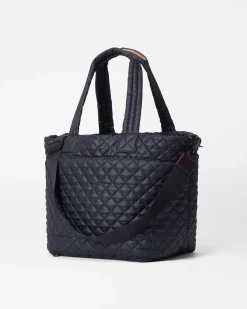 MZ Wallace Metro|Baby|The Metro Tote® Deluxe - Medium BlackRec