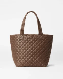 MZ Wallace Metro|Totes|The Metro Tote® Deluxe - Medium Walnut