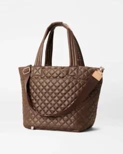MZ Wallace Metro|Totes|The Metro Tote® Deluxe - Medium Walnut