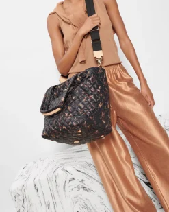 MZ Wallace Metro|Totes|The Metro Tote® Deluxe - Medium TortoiseRec