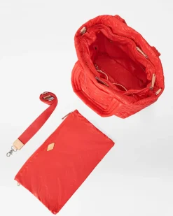 MZ Wallace Metro|Totes|The Metro Tote® Deluxe - Medium CherryRec
