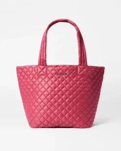 MZ Wallace Metro|Totes|The Metro Tote® Deluxe - Medium Dahlia
