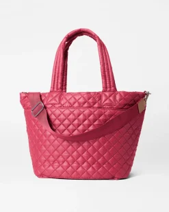 MZ Wallace Metro|Totes|The Metro Tote® Deluxe - Medium Dahlia
