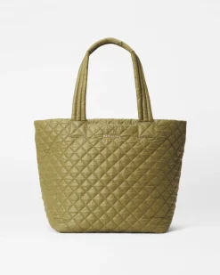MZ Wallace Metro|Totes|The Metro Tote® Deluxe - Medium Moss