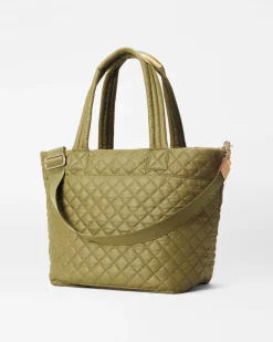 MZ Wallace Metro|Totes|The Metro Tote® Deluxe - Medium Moss