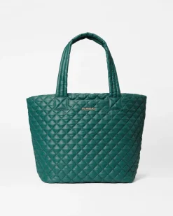 MZ Wallace Metro|Totes|The Metro Tote® Deluxe - Medium Emerald