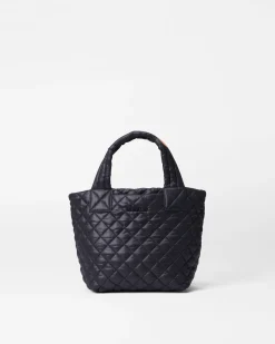 MZ Wallace Metro|Crossbody|The Metro Tote® Deluxe - Mini BlackRec