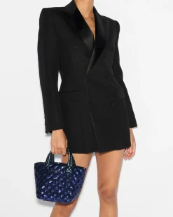MZ Wallace Metro|The Metro Tote® Deluxe|The Metro Tote® Deluxe - Micro SapphireSequin