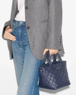 MZ Wallace Metro|Crossbody|The Metro Tote® Deluxe - Micro Dawn