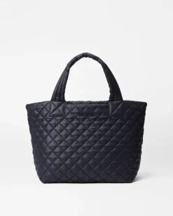 MZ Wallace Metro|Crossbody|The Metro Tote® Deluxe - Small BlackRec