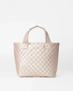 MZ Wallace Metro|Totes|The Metro Tote® Deluxe - Small PaleRoseGold