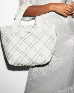 MZ Wallace Metro|The Metro Tote® Deluxe - Small FrostTinsel