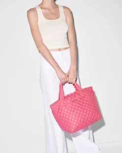 MZ Wallace Metro|Totes|The Metro Tote® Deluxe - Small Zinnia