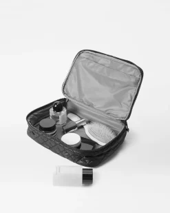 MZ Wallace Metro|Accessories|Zip Round Cosmetic BlackRec